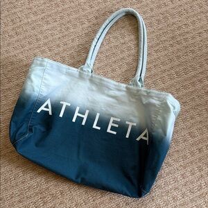 Athleta Ombre Canvas Tote